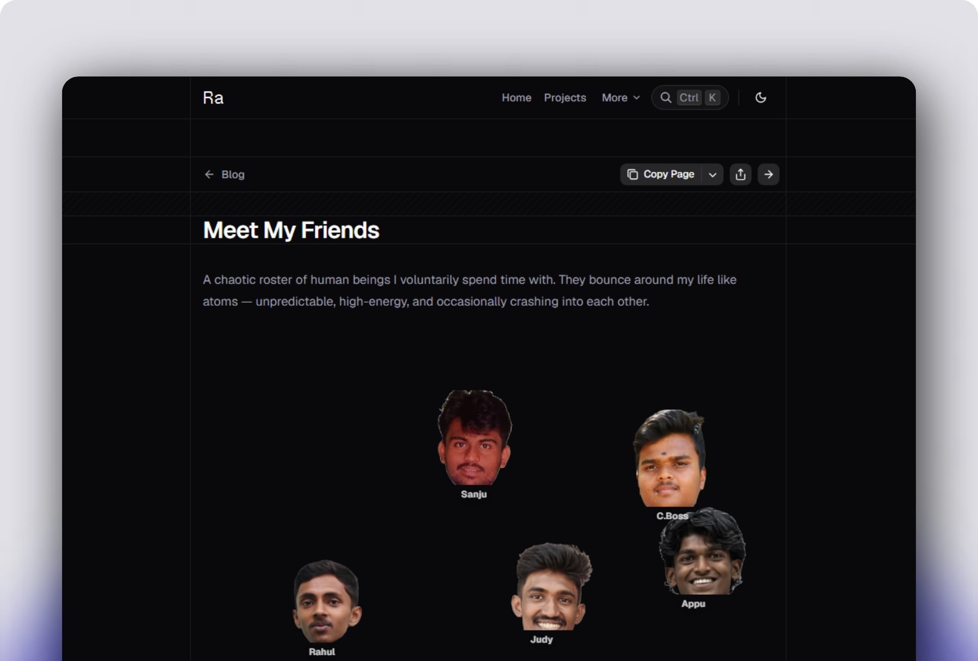 Meet My Friends